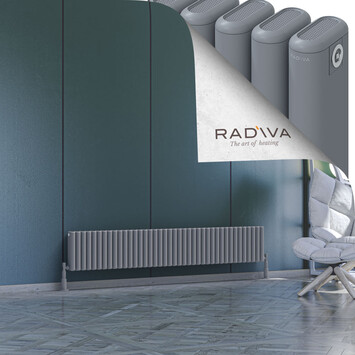 Radiva - Kotto Radiateur En Aluminium 300x1796 Gris