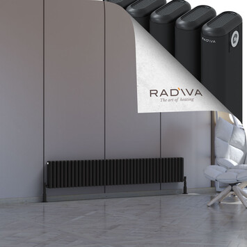 Radiva - Kotto Radiateur En Aluminium 300x1796 Noir