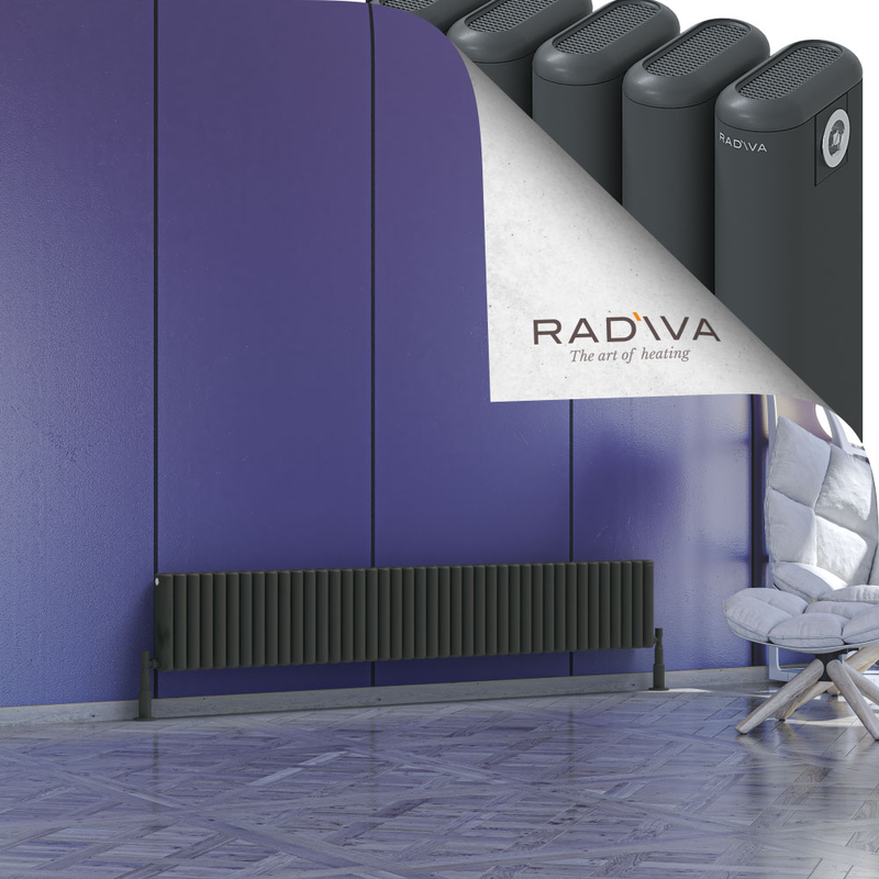 Kotto Radiateur En Aluminium 300x1841 Anthracite Foncé