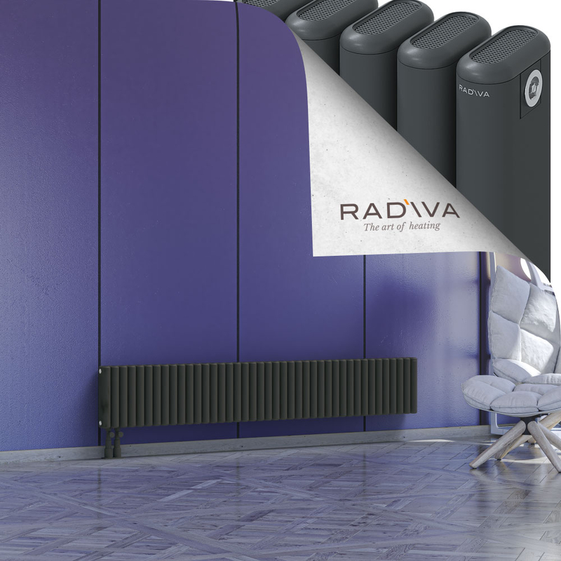 Kotto Radiateur En Aluminium 300x1841 Anthracite Foncé