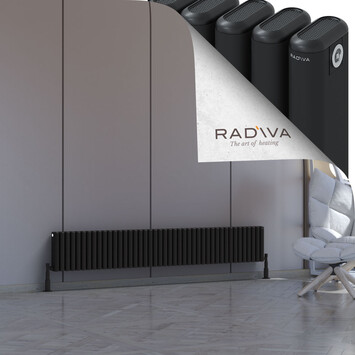 Radiva - Kotto Radiateur En Aluminium 300x1931 Noir