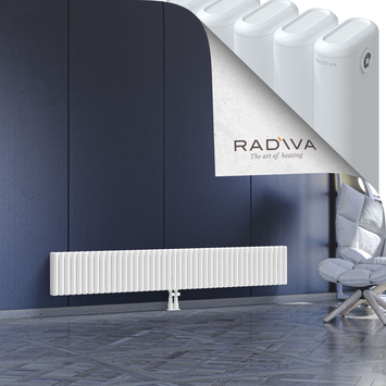 Kotto Radiateur En Aluminium 300x1976 Blanc - Thumbnail