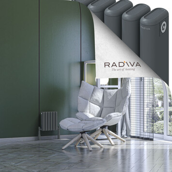 Radiva - Kotto Radiateur En Aluminium 300x266 Anthracite