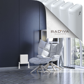 Radiva - Kotto Radiateur En Aluminium 300x266 Blanc