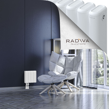Kotto Radiateur En Aluminium 300x311 Blanc - Thumbnail