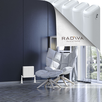Radiva - Kotto Radiateur En Aluminium 300x311 Blanc