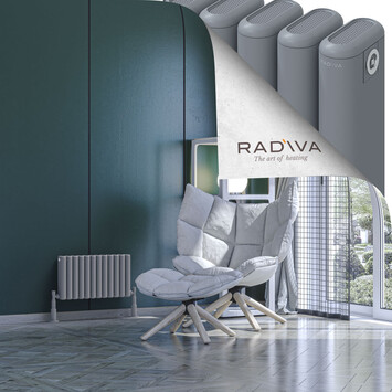 Radiva - Kotto Radiateur En Aluminium 300x536 Gris