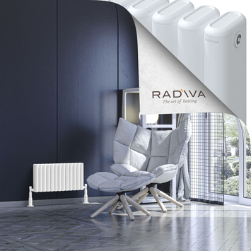 Radiva - Kotto Radiateur En Aluminium 300x581 Blanc