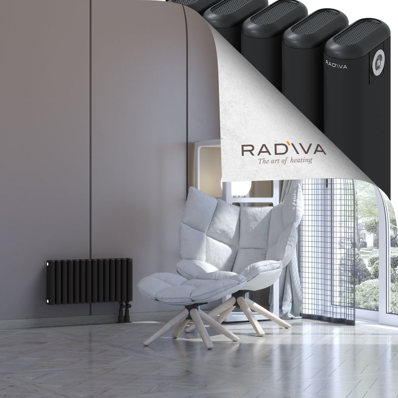 Kotto Radiateur En Aluminium 300x626 Noir