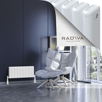 Radiva - Kotto Radiateur En Aluminium 300x716 Blanc