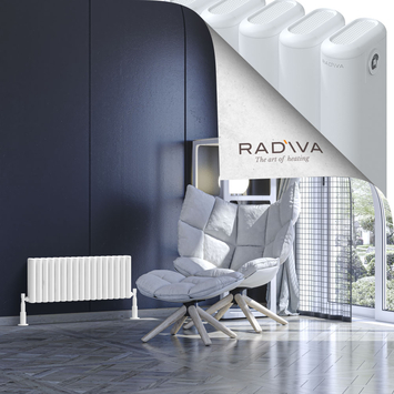 Radiva - Kotto Radiateur En Aluminium 300x761 Blanc