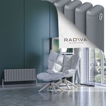 Radiva - Kotto Radiateur En Aluminium 300x851 Gris