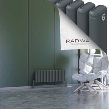 Radiva - Kotto Radiateur En Aluminium 300x896 Anthracite