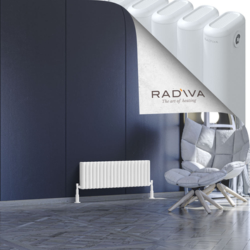 Radiva - Kotto Radiateur En Aluminium 300x896 Blanc