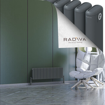 Radiva - Kotto Radiateur En Aluminium 300x941 Anthracite