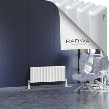 Radiva - Kotto Radiateur En Aluminium 400x1031 Blanc