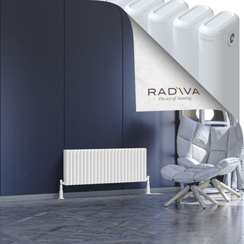 Radiva - Kotto Radiateur En Aluminium 400x1076 Blanc
