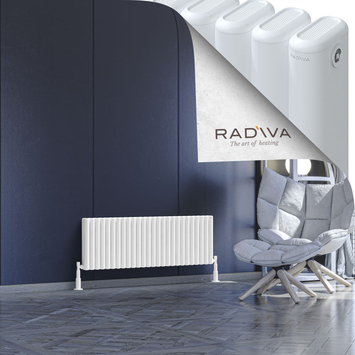 Radiva - Kotto Radiateur En Aluminium 400x1166 Blanc