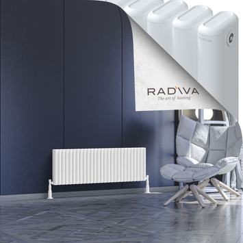 Kotto Radiateur En Aluminium 400x1211 Blanc - Thumbnail