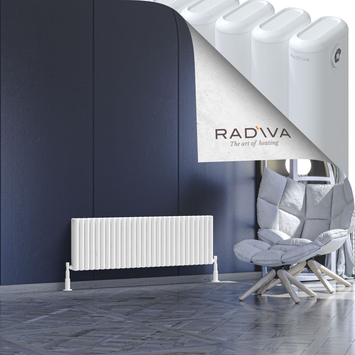 Radiva - Kotto Radiateur En Aluminium 400x1256 Blanc