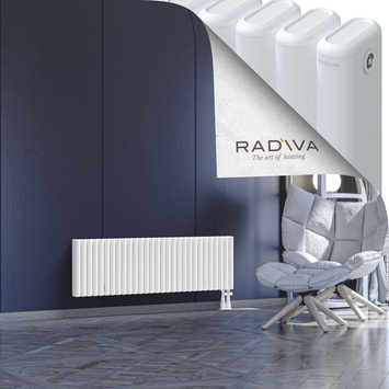 Kotto Radiateur En Aluminium 400x1301 Blanc - Thumbnail
