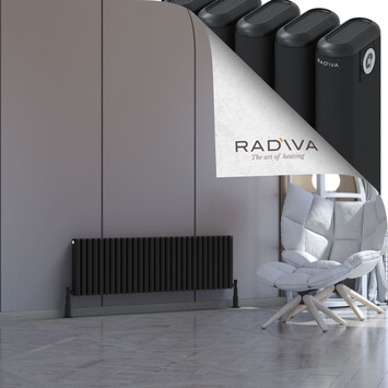 Radiva - Kotto Radiateur En Aluminium 400x1301 Noir