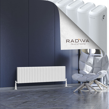 Radiva - Kotto Radiateur En Aluminium 400x1391 Blanc
