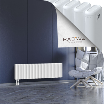 Kotto Radiateur En Aluminium 400x1436 Blanc - Thumbnail