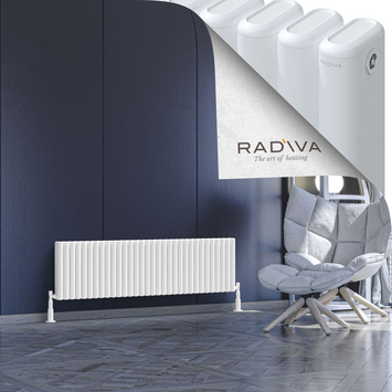 Radiva - Kotto Radiateur En Aluminium 400x1436 Blanc