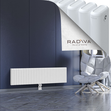Kotto Radiateur En Aluminium 400x1571 Blanc - Thumbnail