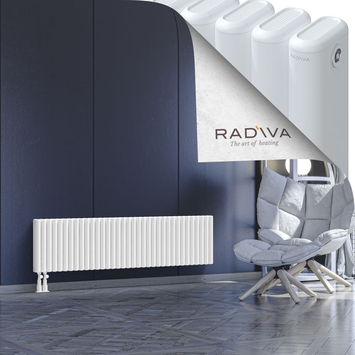 Kotto Radiateur En Aluminium 400x1571 Blanc - Thumbnail