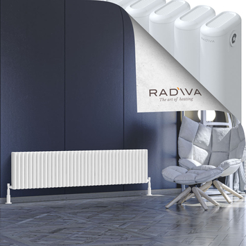 Radiva - Kotto Radiateur En Aluminium 400x1706 Blanc