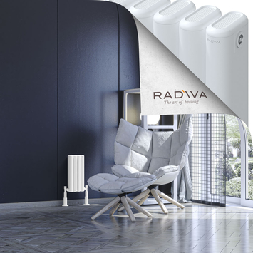 Radiva - Kotto Radiateur En Aluminium 400x176 Blanc
