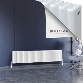 Radiva - Kotto Radiateur En Aluminium 400x1931 Blanc