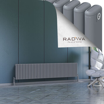 Radiva - Kotto Radiateur En Aluminium 400x1931 Gris