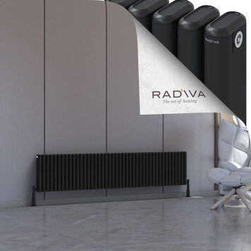Radiva - Kotto Radiateur En Aluminium 400x1931 Noir