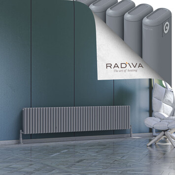 Radiva - Kotto Radiateur En Aluminium 400x1976 Gris