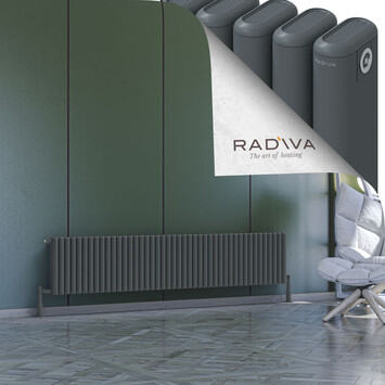 Radiva - Kotto Radiateur En Aluminium 400x2021 Anthracite