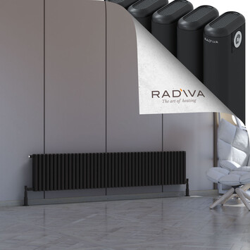 Radiva - Kotto Radiateur En Aluminium 400x2021 Noir