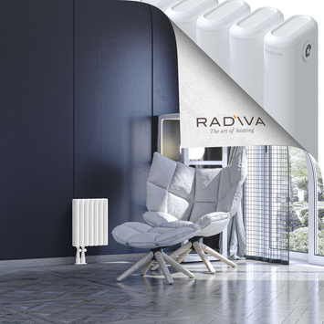 Kotto Radiateur En Aluminium 400x311 Blanc - Thumbnail