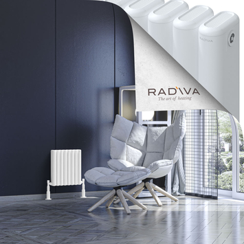 Radiva - Kotto Radiateur En Aluminium 400x356 Blanc
