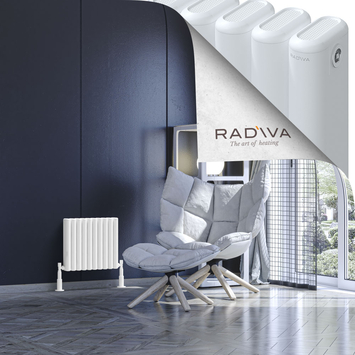 Radiva - Kotto Radiateur En Aluminium 400x446 Blanc