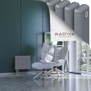 Kotto Radiateur En Aluminium 400x491 Gris - Thumbnail