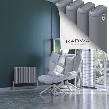 Radiva - Kotto Radiateur En Aluminium 400x581 Gris