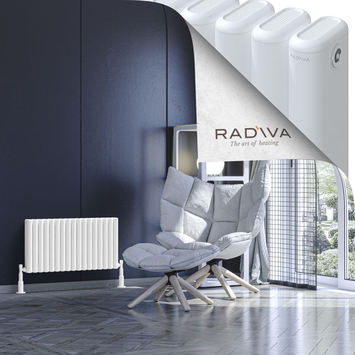 Radiva - Kotto Radiateur En Aluminium 400x761 Blanc