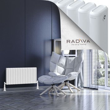 Radiva - Kotto Radiateur En Aluminium 400x806 Blanc
