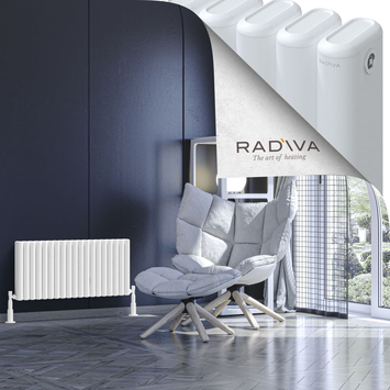 Radiva - Kotto Radiateur En Aluminium 400x851 Blanc