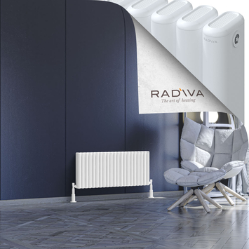 Radiva - Kotto Radiateur En Aluminium 400x941 Blanc