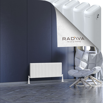 Radiva - Kotto Radiateur En Aluminium 400x986 Blanc
