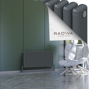 Radiva - Kotto Radiateur En Aluminium 500x1076 Anthracite